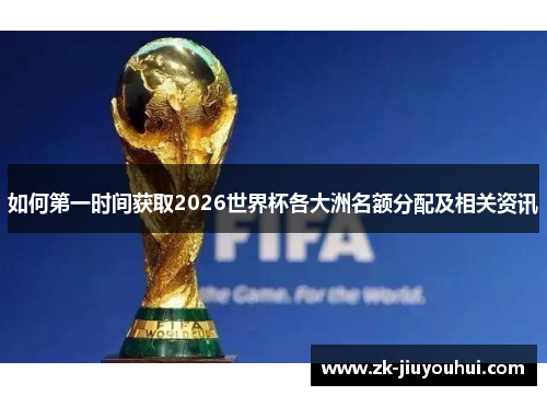 如何第一时间获取2026世界杯各大洲名额分配及相关资讯