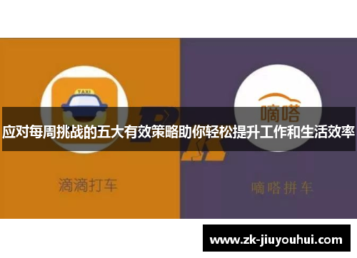 应对每周挑战的五大有效策略助你轻松提升工作和生活效率